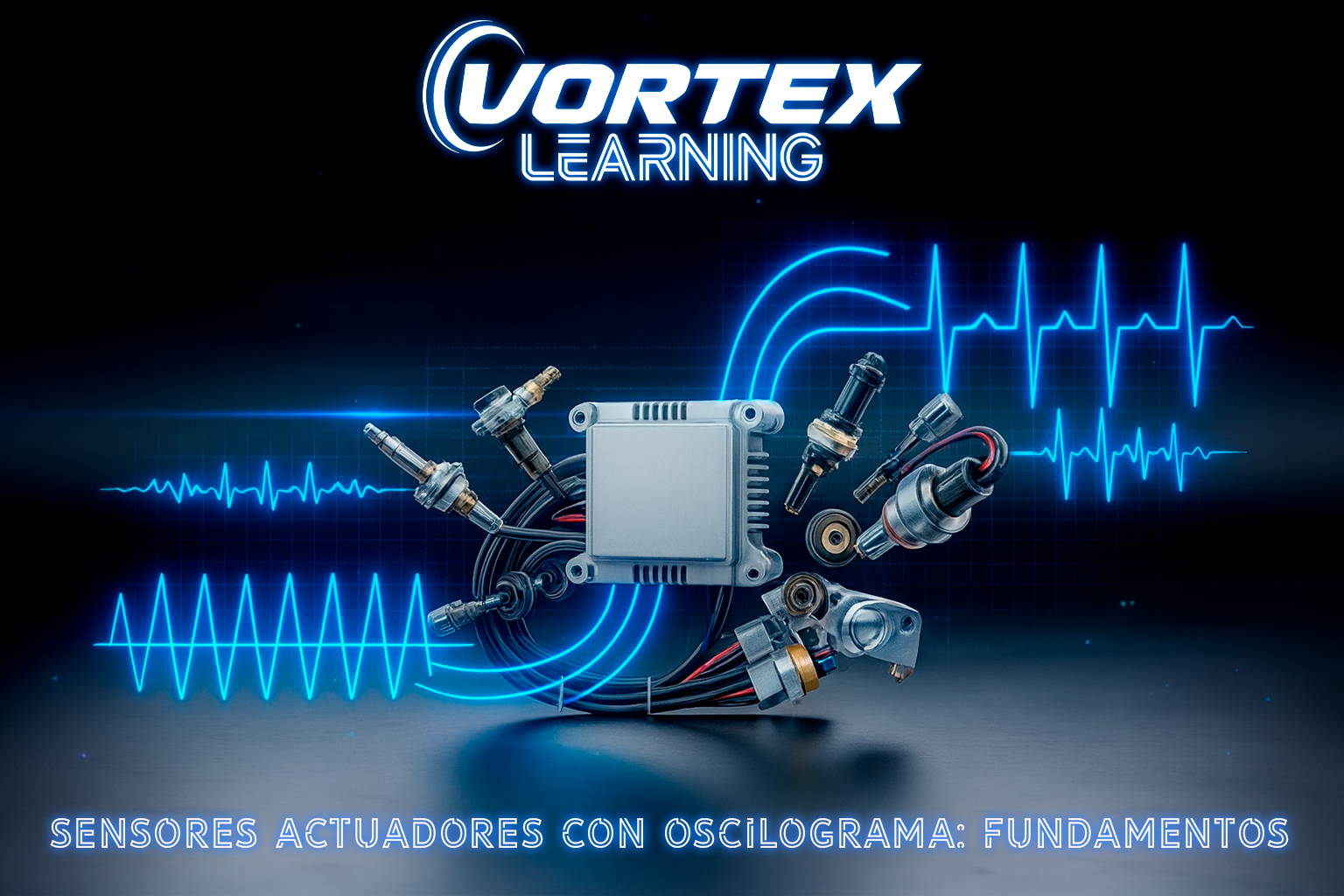 Sensores actuadores con Oscilograma Sensores actuadores con Oscilograma