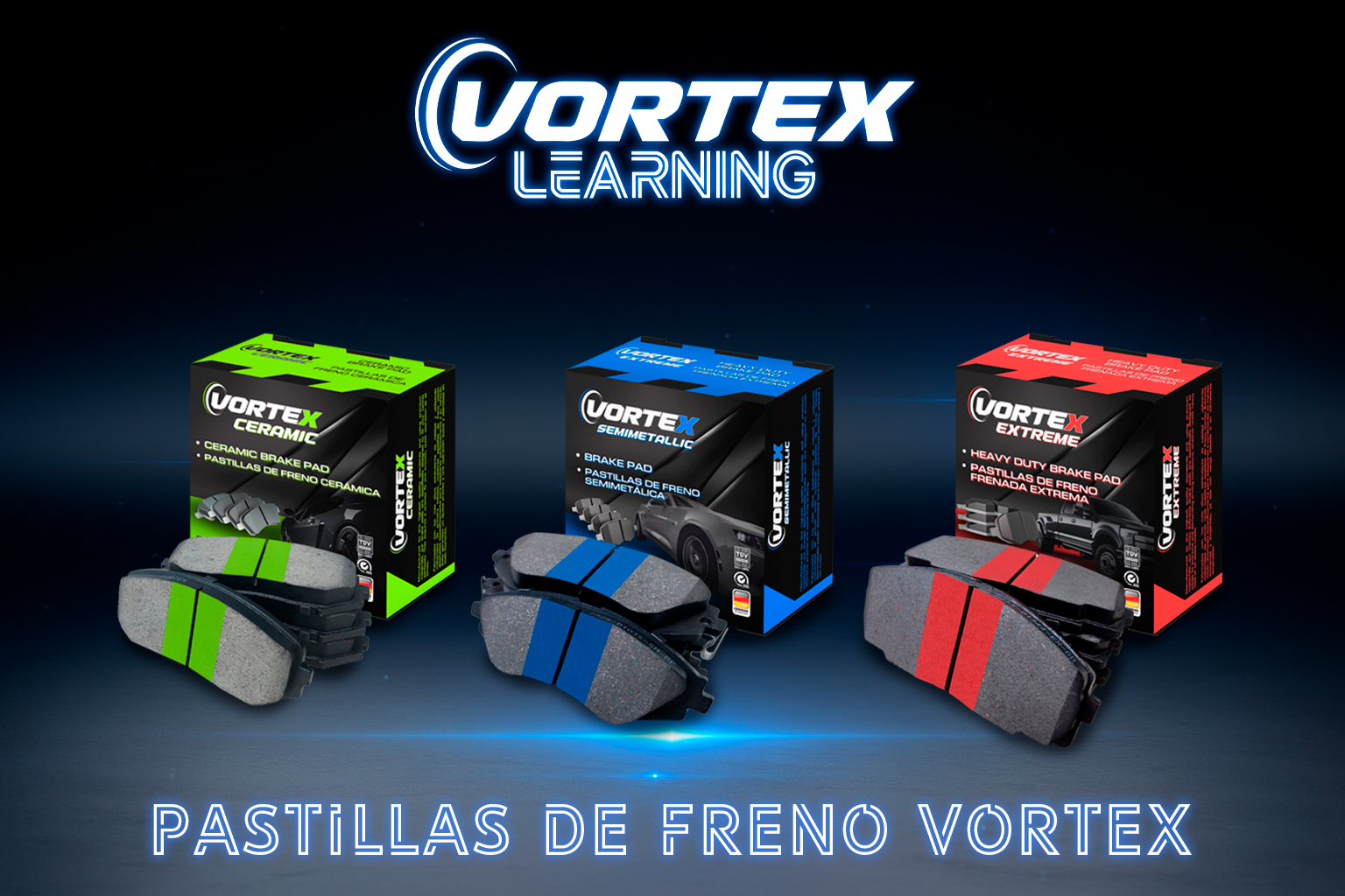 PASTILLAS DE FRENO VORTEX PASTILLAS DE FRENO VORTEX