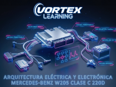 Arquitectura Eléctrica y Electrónica Mercedes-Benz W205 Clase C 220d